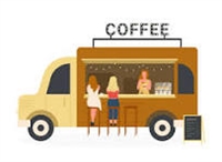 mobile coffee van catering - 1